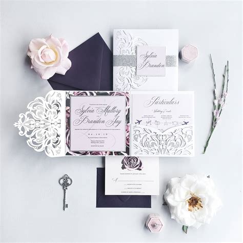 Modern Wedding Invitation Samples