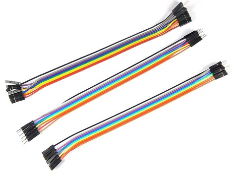 ApTechDeals Jumper Wires Male to Male, Male to Female, Female to Female ...