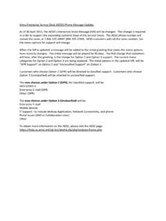 Army Enterprise Service Desk (AESD) Phone … / army-enterprise-service ...