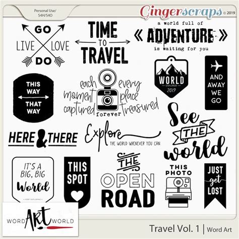 Travel Word Art 的图像结果