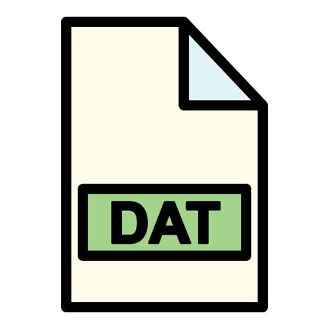 Image result for Dat File Icon