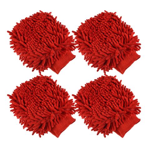 Kuber Industries Chenille Mitts|Microfiber Cleaning Gloves|Inside ...