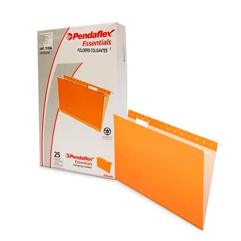 FOLDER COLGANTE PENDAFLEX OFICIO NARANJA 25 U | Office Depot Guatemala