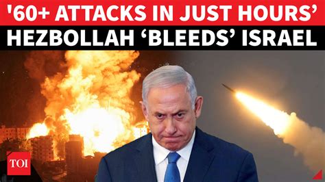 Hezbollah fires rockets, drones & artillery fire; north Israel burns in ...