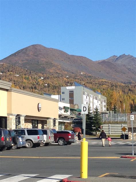 Mt. Bauldy in Eagle River, taken from the Carrs/Safeway parking lot ...