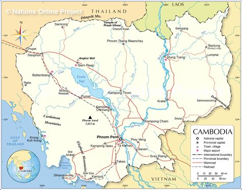 Political Map of Cambodia - Nations Online Project