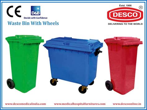 Medical Waste Bin with Wheels - Manufacturers, Exporters & Suppliers India