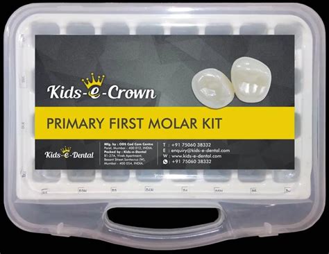 Buy Kids-e-Crown Primary First Molar Kits – Oralkart