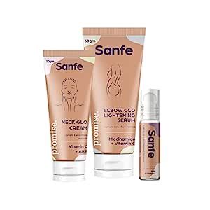 Sanfe Instant Lightening & Glow Kit | For Acanthosis Nigricans, Removal ...