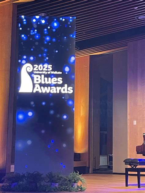 Had an absolutely fantastic night yesterday attending The University of Waikato Blues Awards ...