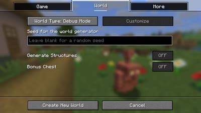 Image result for Debug 1 Block Minecraft