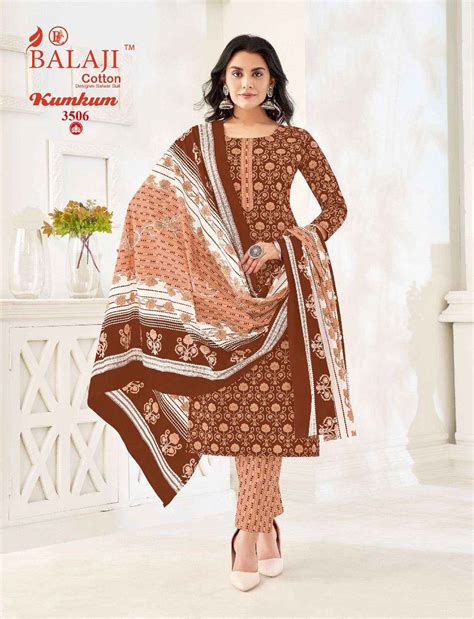 BALAJI COTTON KUMKUM VOL 35 COTTON SALWAR KAMEEZ