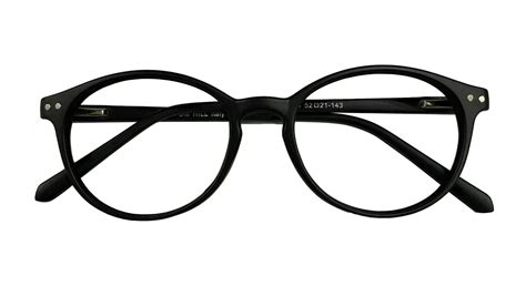 Matte Black Round Eyeglasses – Bombay Optical