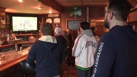 Local Notre Dame fans gather to watch postponed Sugar Bowl after deadly ...
