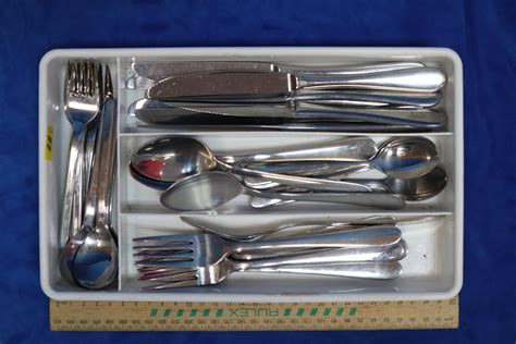 Lot - FORTY EIGHT PIECES. STAINLESS STEEL CUTLERY 18/10 HIGHEST QUALITY ...