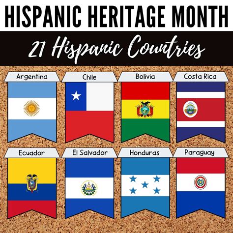 Hispanic Flag Colors