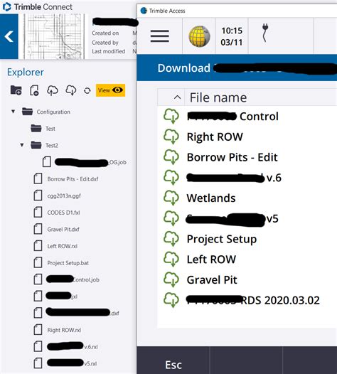 Trimble CSV File 的图像结果