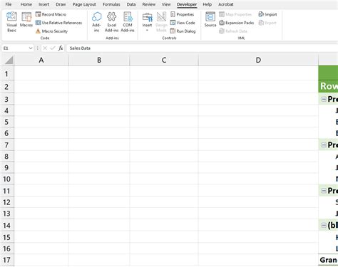 Image result for PivotTable Hide Column Labels