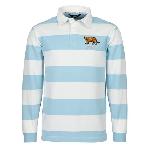 Argentina Mens 1910 Origins Striped Rugby Shirt | Rugbystore