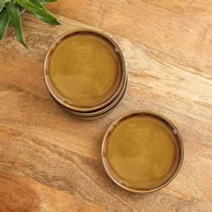 Buy ExclusiveLane 'Mariana Blues' Hand Glazed Ceramic Quarter Plates ...
