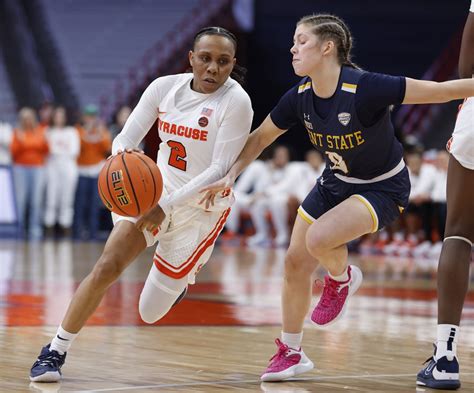 Dyaisha Fair torches Kent State for 24 points; Syracuse women advance to second round of WNIT ...