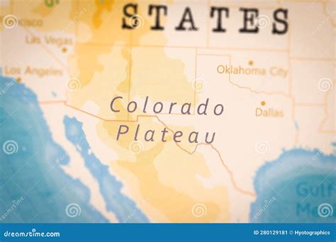 colorado plateau physical map