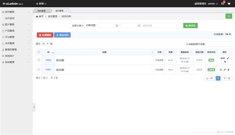 web管理系统常用模板、插件-leojs免费下载-Bootstrap模板-php中文网源码