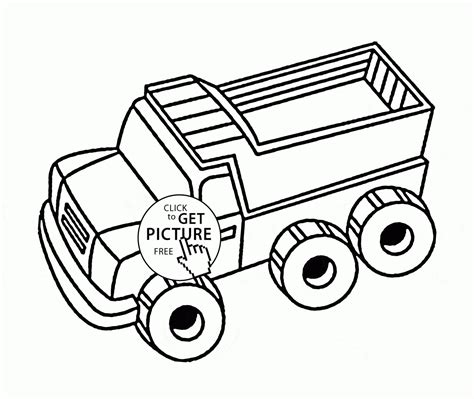 Coloring Pages Trucks