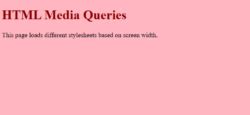 Image result for One Media Query for HTML