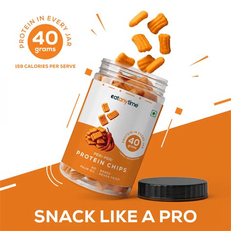 Peri Peri Protein Chips | 40 grams protein – Nutsfera