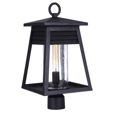 Craftmade Becca 19.75-in Textured Matte Black Transitional Outdoor ...