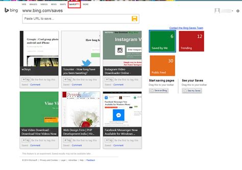 Search My Saves Bing 的图像结果