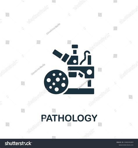 Pathology Icon Monochrome Simple Sign Medical Stock Vector (Royalty Free) 2266341893 | Shutterstock