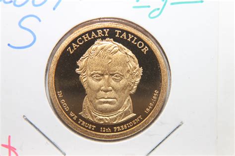 2009-S PROOF ZACHARY TAYLOR PRESIDENTIAL DOLLAR #8618