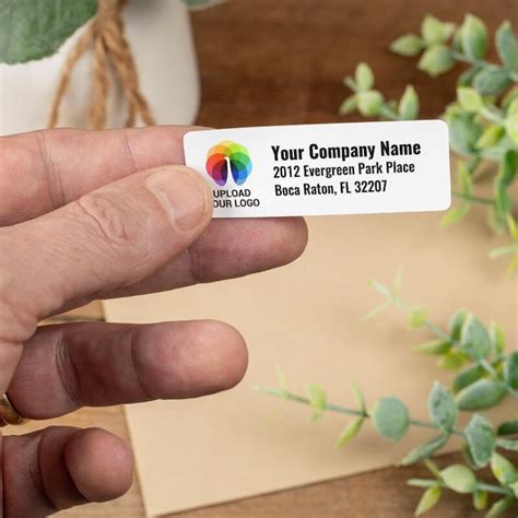 Image result for Custom Logo Address Labels