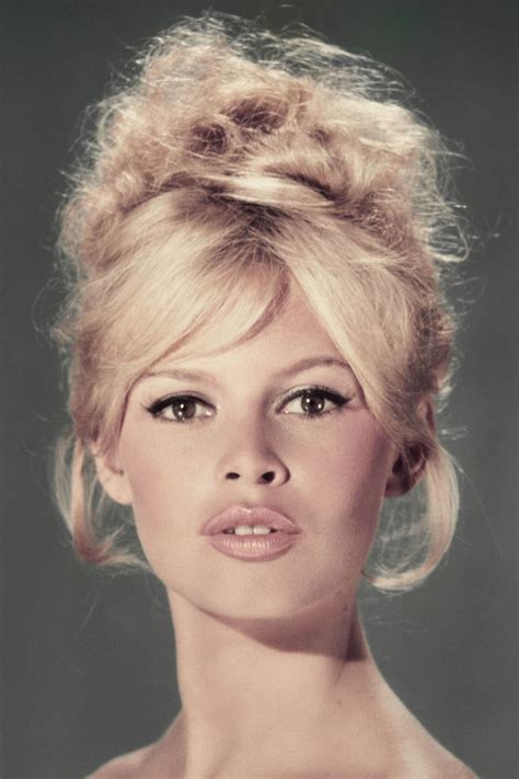 Brigitte Bardot, 1960 - MarieClaire.com Celebrity Hairstyles, Up ...