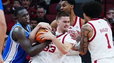 Louisville vs Duke basketball in ACC opener photos