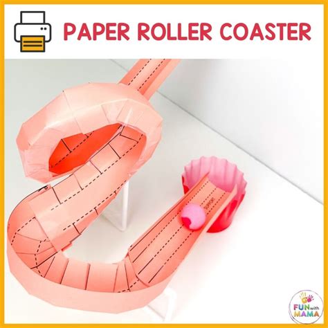 Paper Roller Coaster Templates