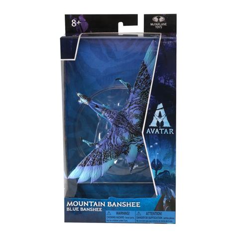 Mcfarlane Avatar: World of Pandora - Mountain Banshee (Blue) Banshee F