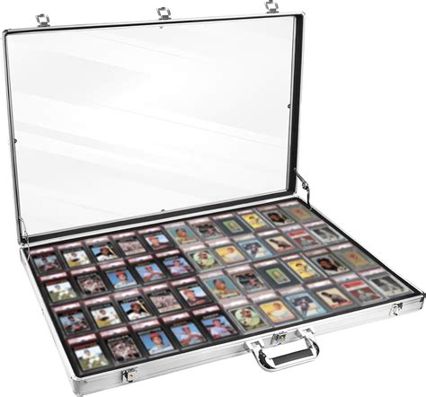 Amazon.com: Card Show Display Case Large Aluminum 34"x22", Lockable ...