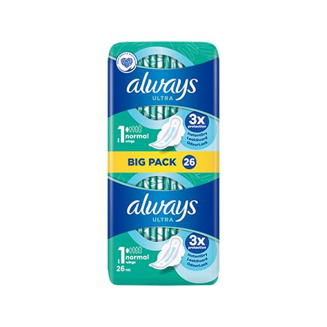 Always Classic Night (Size 3) Sanitary Pads With Wings – 8 Pads ...