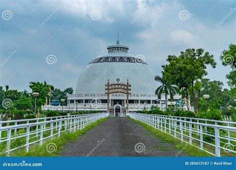 Dome Of Deekshabhoomi With Clear Sky Background In Nagpur, India Stock Image | CartoonDealer.com ...