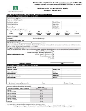 MBMF Change BFormb - Muis MBMF - Mbmf - Fill and Sign Printable ...