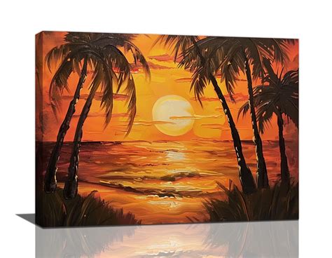 Ocean Sunset Paintings Deep Ocean Sunset Oil Painting By Gil Garcia