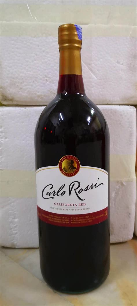 Carlo Rossi Red Wine Big Bottle at Catharine Blanco blog