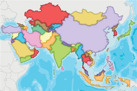 Asia Continent 的图像结果