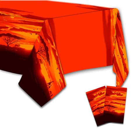 Lion Tablecovers (2), Lion Birthday Party Supplies, Lion Table ...
