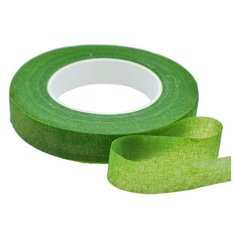 JustKraft Floral Tape (1.3 cm X 30 meter) - Green