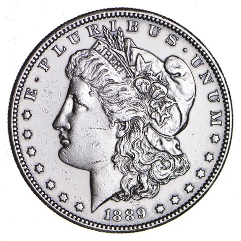RARE - 1889-S Morgan Silver Dollar - Very TOUGH - High Redbook ...