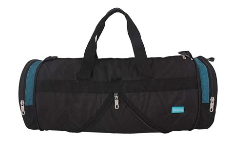 Buy Traveldoo Folding Duffle Bag (Medium) 18" Round Blue at Amazon.in